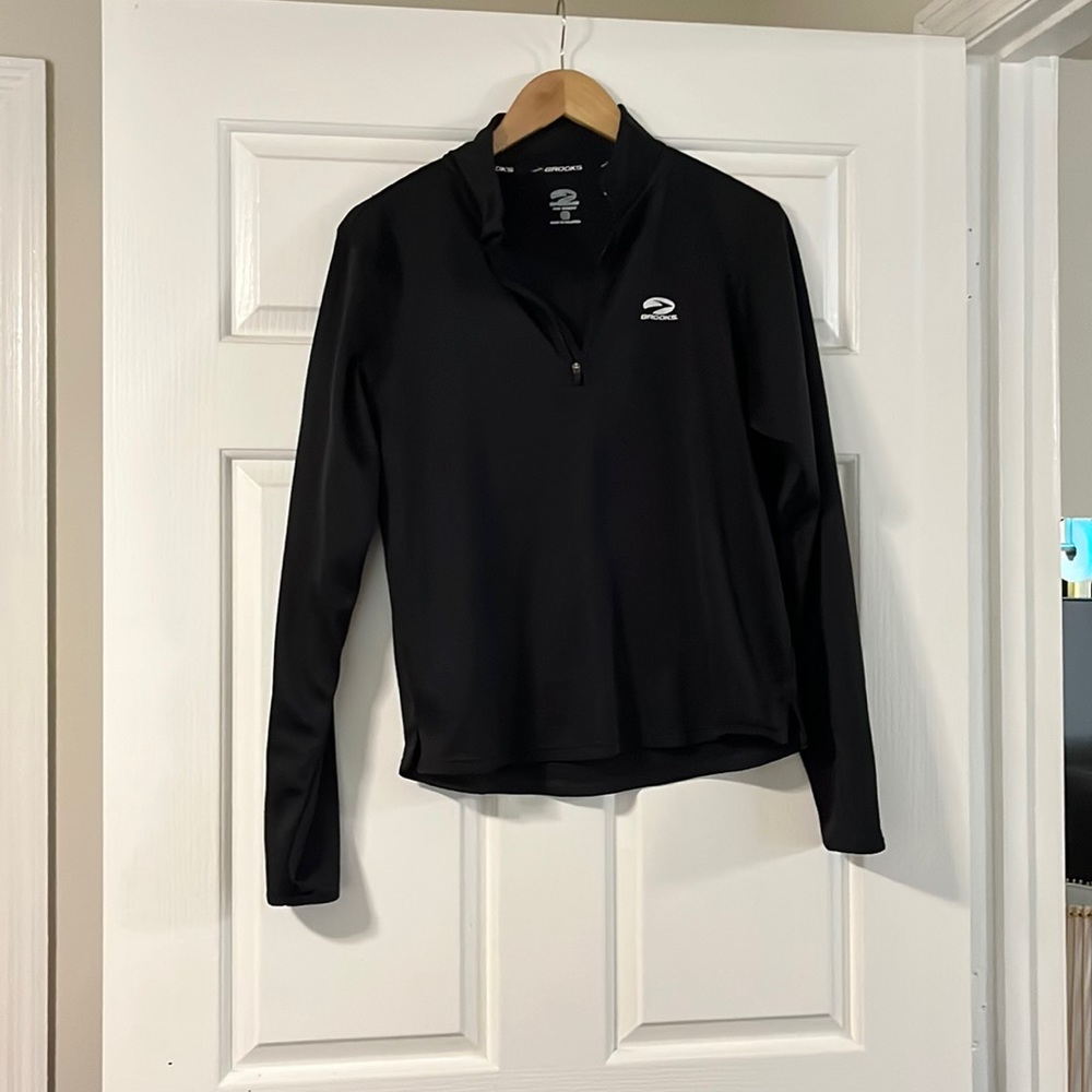 Black Brooks quarter zip!